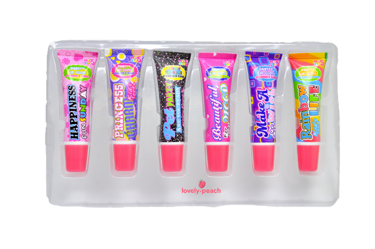 Lip Gloss Miis Kids x 6