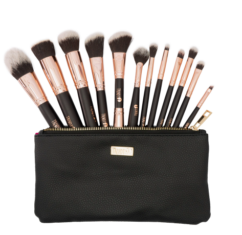 Kit De Brochas Clasico negro Trendy