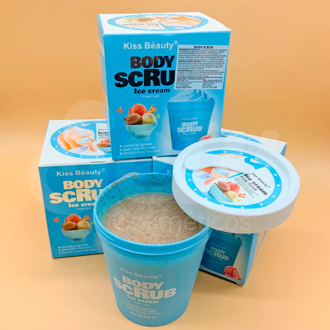 Exfoliante Corporal Helado Kiss Beauty