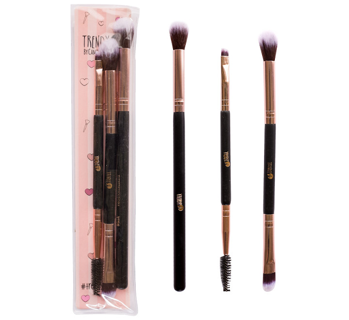 Kit Brochas Trendy Ojos x3/BT06