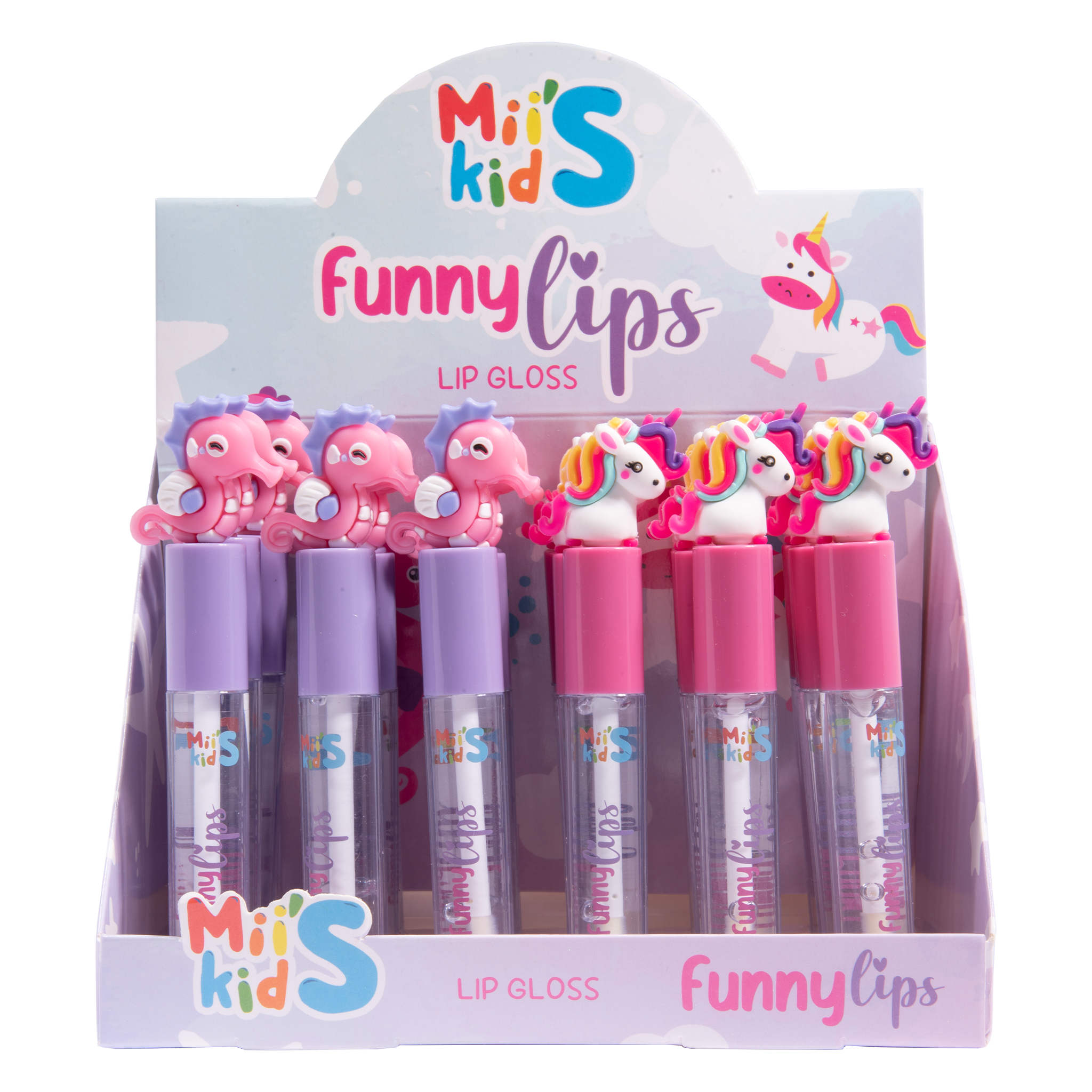 Lip Gloss Funny Miis Kids