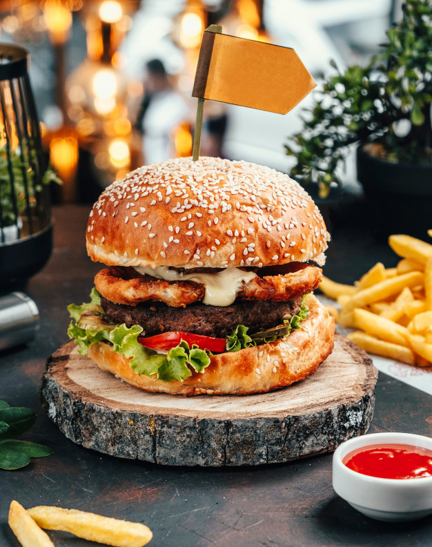 Hamburguesa Triple 