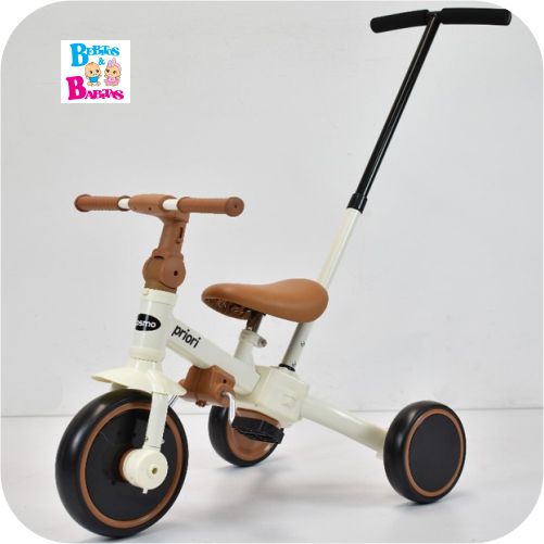 TRICICLO PASEADOR DE LUJO BEIGE COSMO