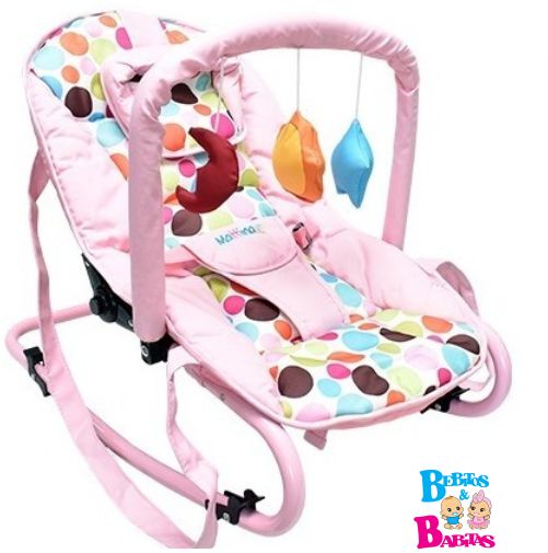 SILLA MECEDORA MATTINA ROSADA 12P