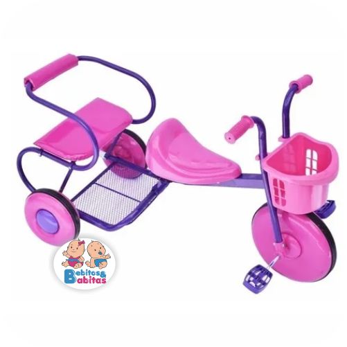 TRICICLO PRODEHOGAR BAMBINO 2 PUESTOS