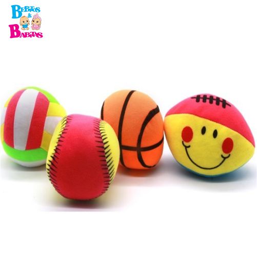 SET DE PELOTAS x4 FELPA SPORTS KR19139