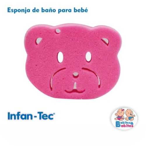 ESPONJA DE BAÑO INFANTEC BIP1185