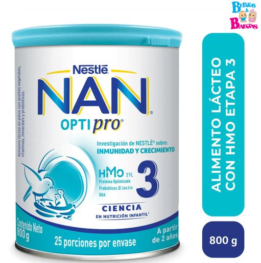 LECHE NAN PRO 3 x800g
