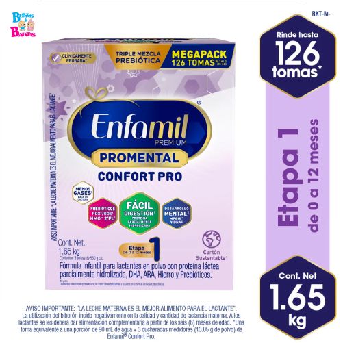 LECHE ENFAMIL CONFORT 1 x1650g