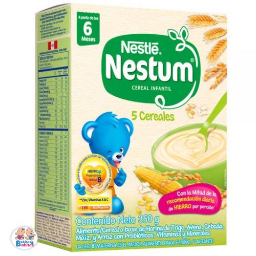 NESTUM 5 CEREALES x350g