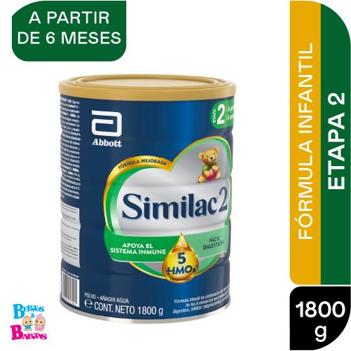 LECHE SIMILAC 2 x1800g