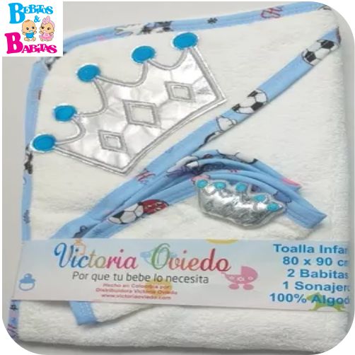 TOALLA CON BABITA VICTORIA OVIEDO