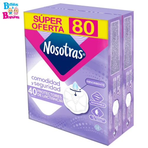 PROTECTORES LACTINOSOTRAS x80 unds