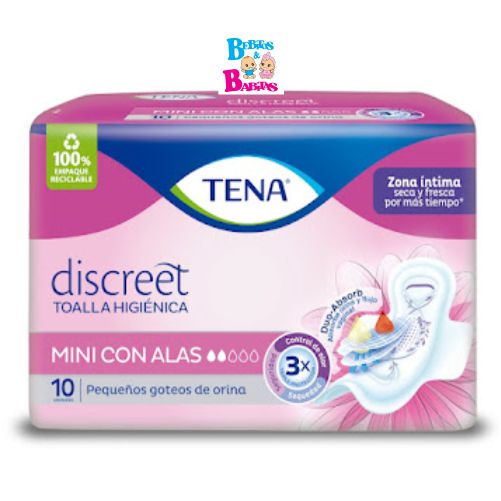 TENA MUJER MINI x10 unds
