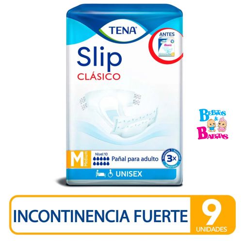TENA SLIP CLASIC M x9 unds