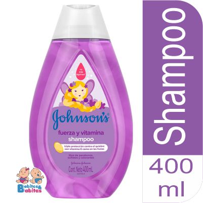 SHAMPOO JOHNSON x400 FUERZA Y VITAMINA