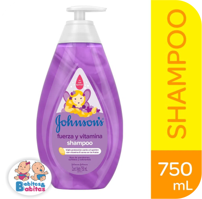 SHAMPOO JOHNSON x750 FUERZA Y VITAMINA