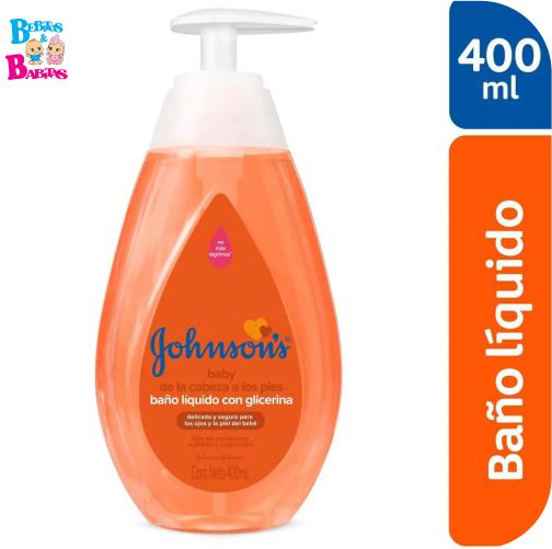 BAÑO LIQUIDO JOHNSON x400 DE PIES A CABEZA