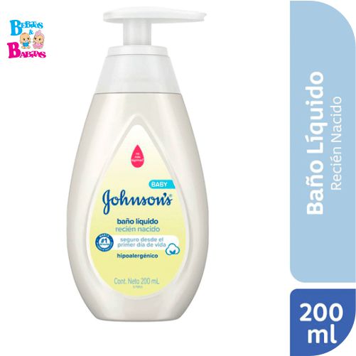 BAÑO LIQUIDO JOHNSON x200 RECIEN NACIDO