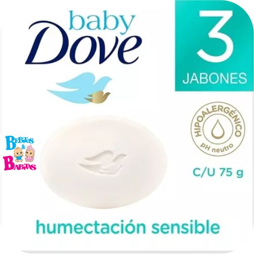 JABON DOVE BABY 3x75 SENSIBLE