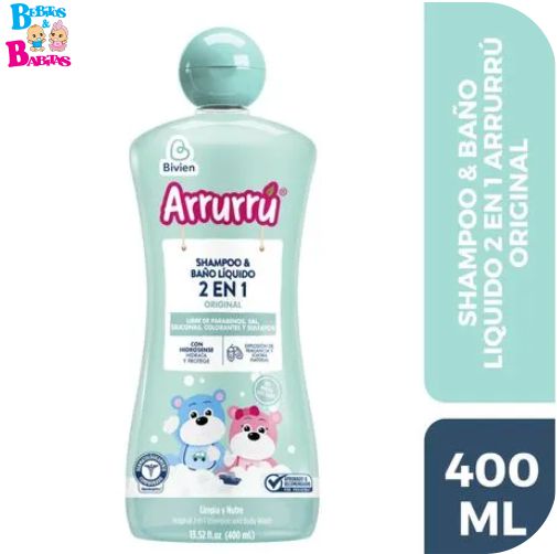 SHAMPOO ARRURRU x400ml ORIGINAL 2EN1