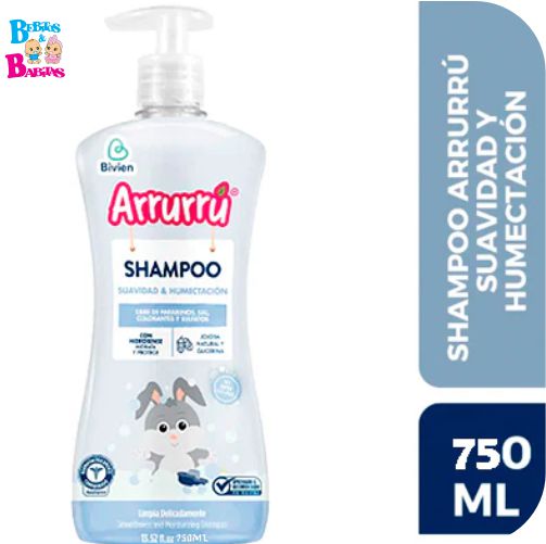 SHAMPOO ARRURRU x750ml SUAVIDAD Y HUMECTACION