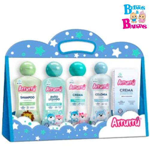 KIT DE ASEO ARRURRU ABUELITA AZUL