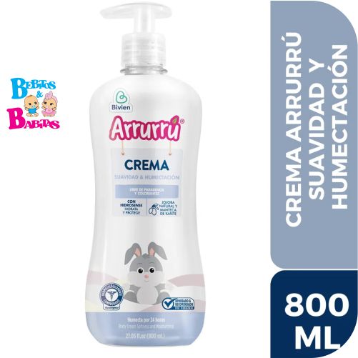 CREMA ARRURRU x800g SUAVIDAD Y HUMECTACION + TOALLITAS