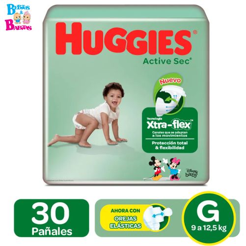 PAÑAL HUGGIES ACT PANTS 3/G x30 unds