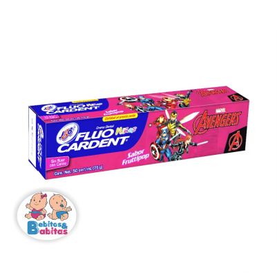 CREMA DE DIENTES FLUOCARDENT NIÑA x50