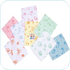 PAÑAL DE TELA GARZA ESTAMPADO 50 x 70 unidad