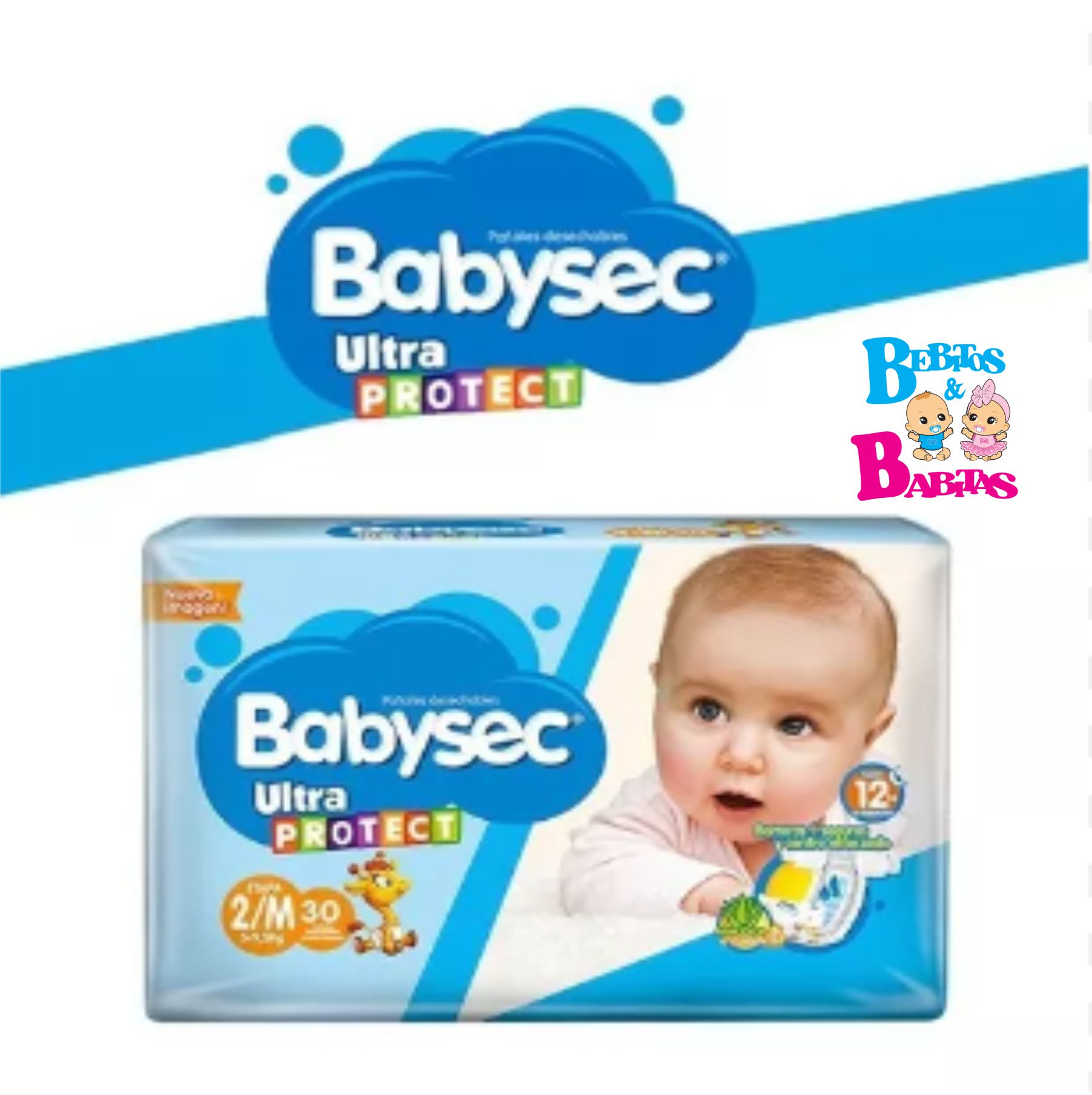 PAÑAL BABYSEC 2/M x50 unds