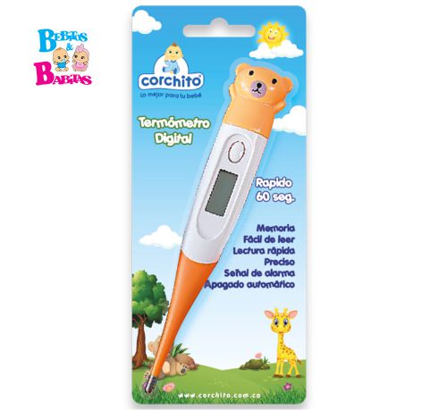 TERMOMETRO CORCHITO ANIMALES 0323