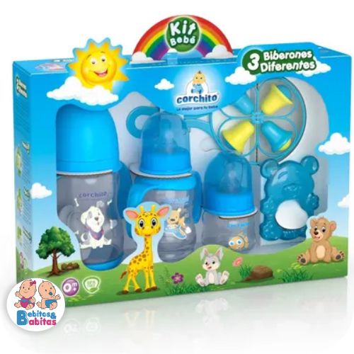SET DE TETERO CORCHITO 0538