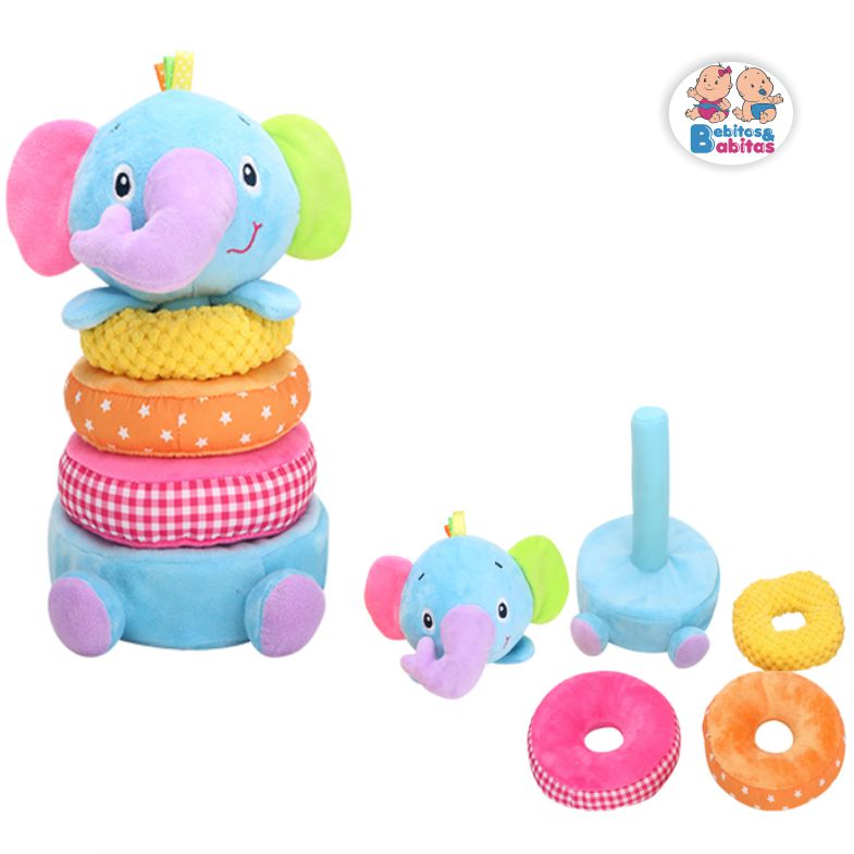 AROS FELPA ANIMALES  SONAJERO ENCAJABLES N5201