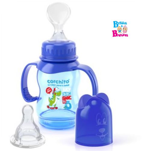 TETERO CORCHITO CUCHARA SILICONADA 0392