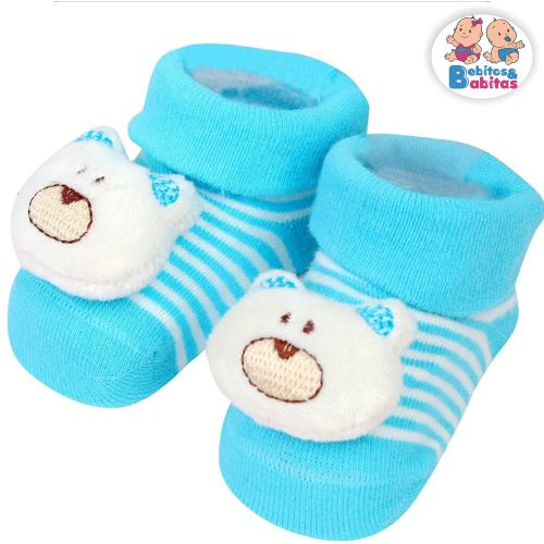 MEDIA ZAPATO MUÑECO SONAJERO