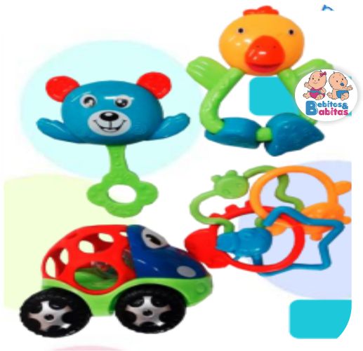 SONAJERO BABYTOYS  x4 PASTA M119