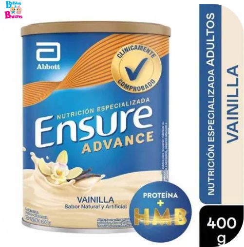 ENSURE ADVANCE VAINILLA x400g LECHE