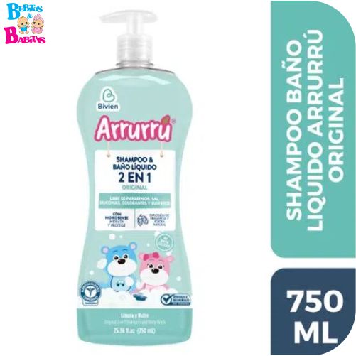 SHAMPOO ARRURRU x750ml ORIGINAL 2EN1