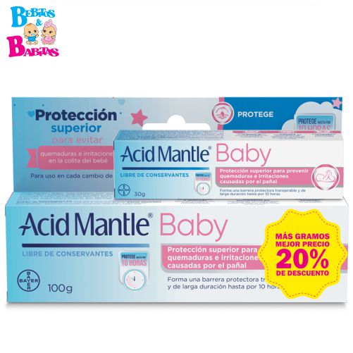 CREMA ACID MANTLE BABY x100+30gr
