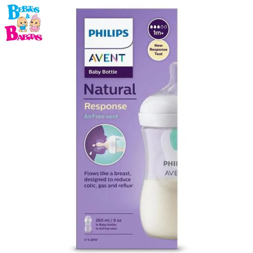 TETERO AVENT 9oz NATURAL REPONSE SCY673/01