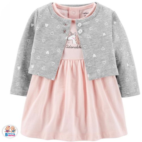 VESTIDO CARTERS CON SACO