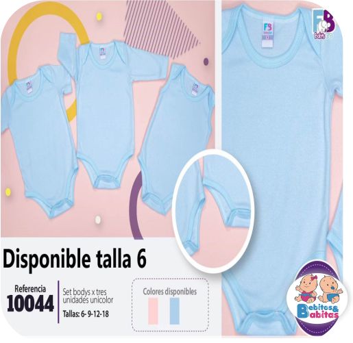 BODY x3 FORBABYS UNICOLOR 10044