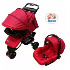 COCHE SPECTRUM 3 LLANTAS CON PORTABEBE