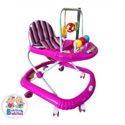CAMINADOR BEBESITOS ESTAMPADO PIMPOM MUSICAL