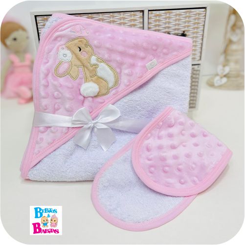 TOALLA BEBE COLE CON FACIAL 90x75