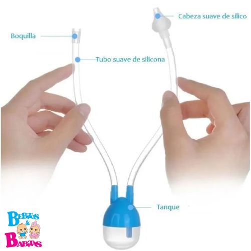 ASPIRADOR NASAL MANGUERA SILICONADO ONLY