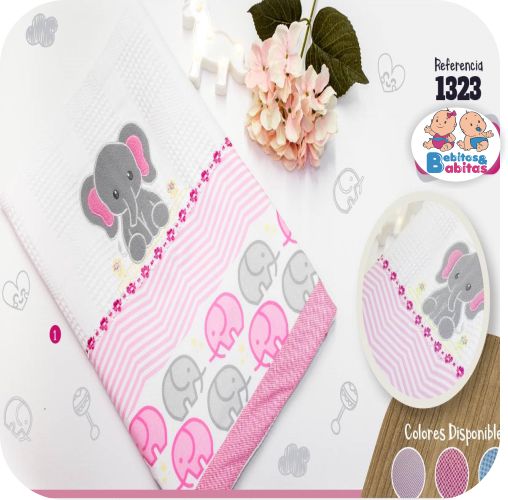 COBIJA GALLETA ELEFANTE FORBABYS 1323