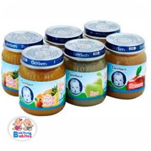 COMPOTA GERBER x6 unds 113gr